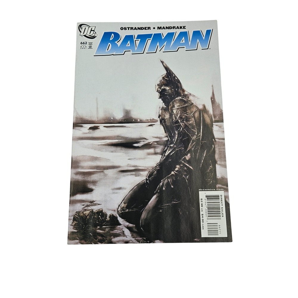 DC Comics Batman #662 Ostrander Mandrake Comic Book March‎ 2007 Direct Sales